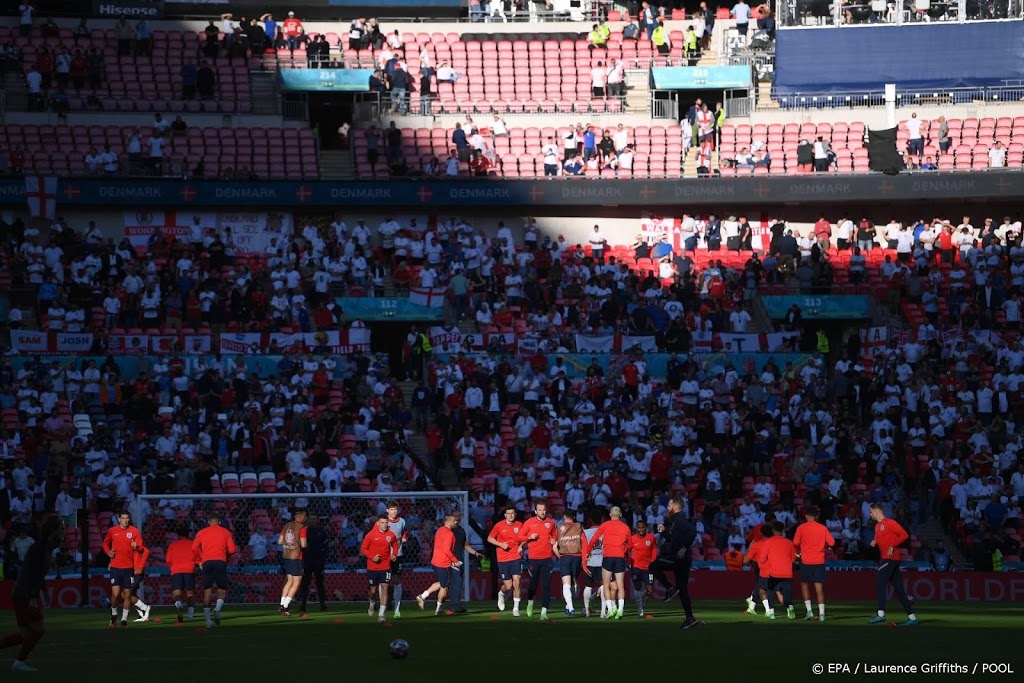 Verlenging bij halve finale Engeland - Denemarken