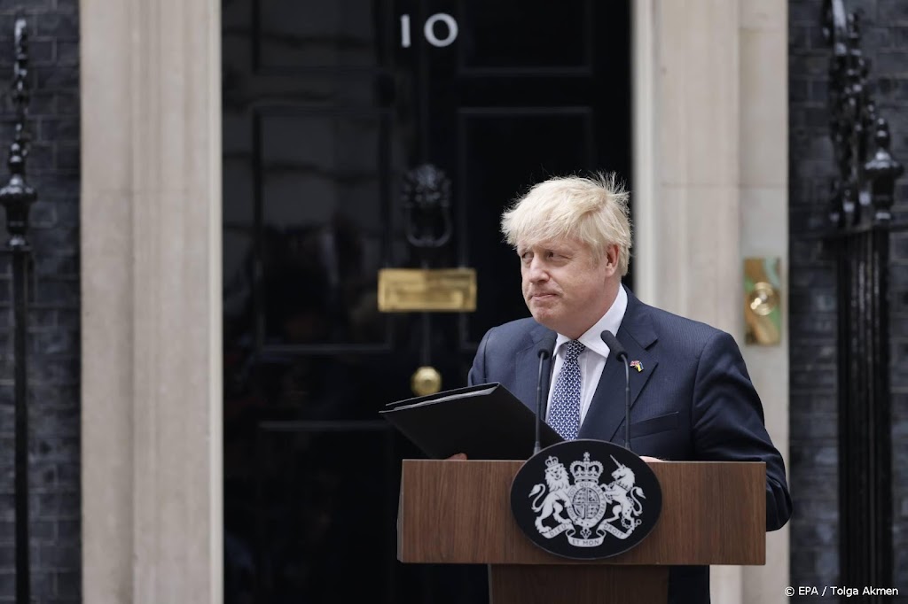 Boris Johnson belooft 'demissionaire' terughoudendheid