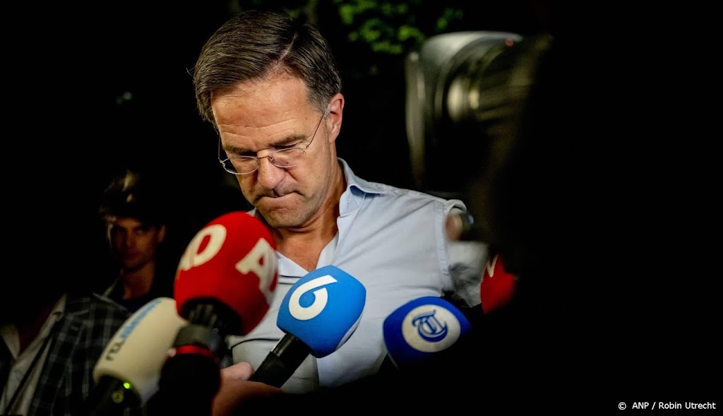 Rutte zegt niks over overleg: we zijn hard bezig, zetten stappen