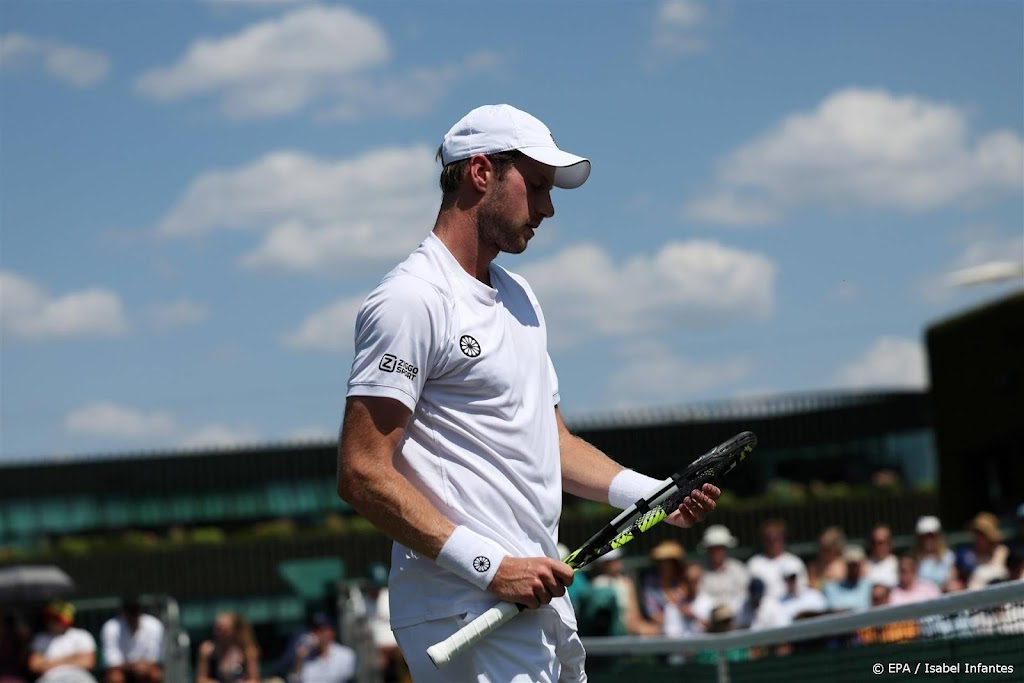 Van de Zandschulp verliest in tweede ronde van Wimbledon