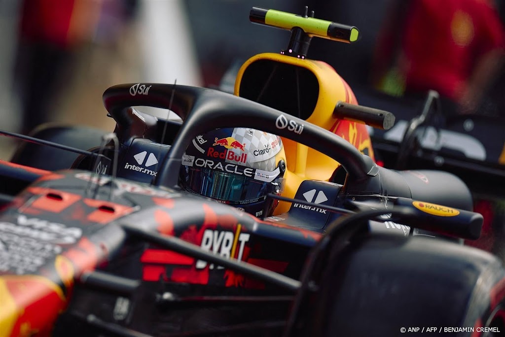 Pérez, ploeggenoot van Verstappen, start vanuit pitsstraat