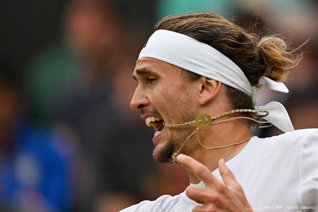 Positief doktersadvies voor tennisser Zverev op Wimbledon