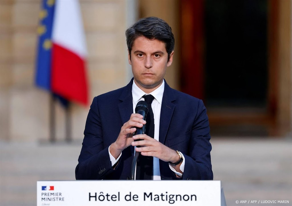 Franse premier Attal zegt maandag ontslag in te dienen