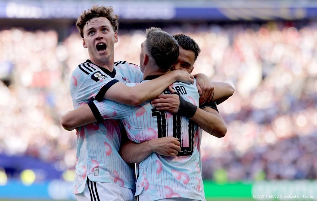 België verslaat VS en speelt in kwartfinales WK tegen Spanje 