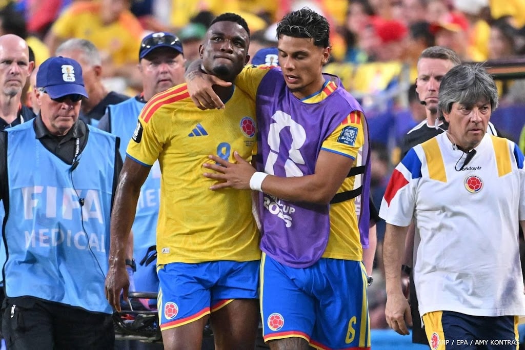 Colombia rest van WK zonder geblesseerde aanvaller Córdoba
