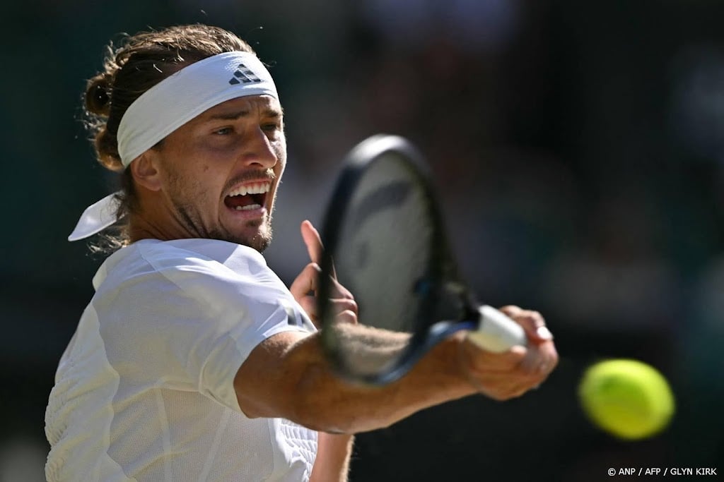 Zverev voor het eerst kwartfinalist Wimbledon na zege op Lehečka