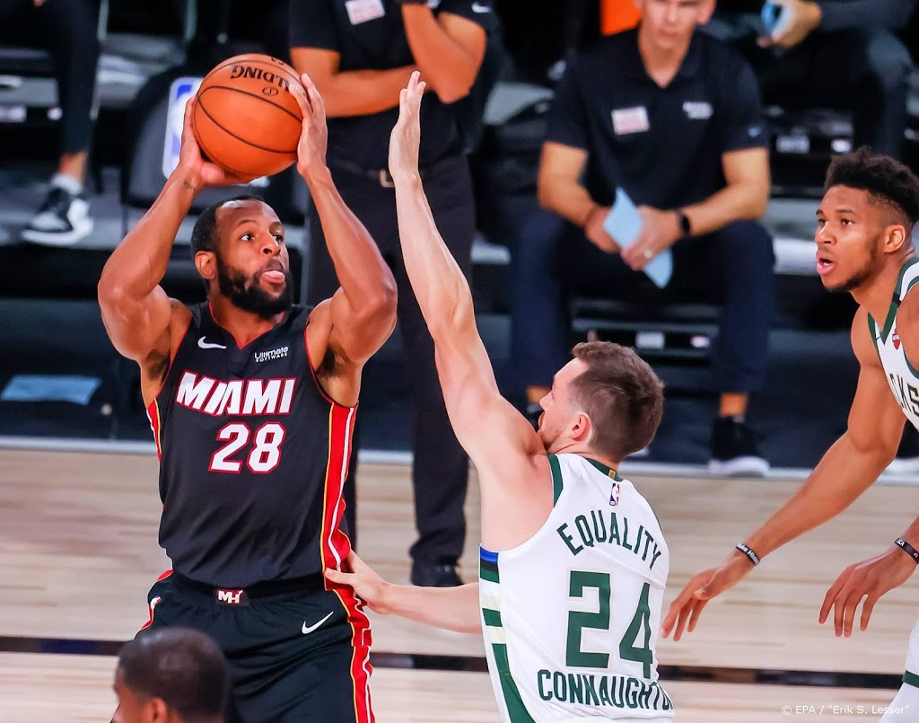 Milwaukee Bucks in slotfase langs Miami Heat