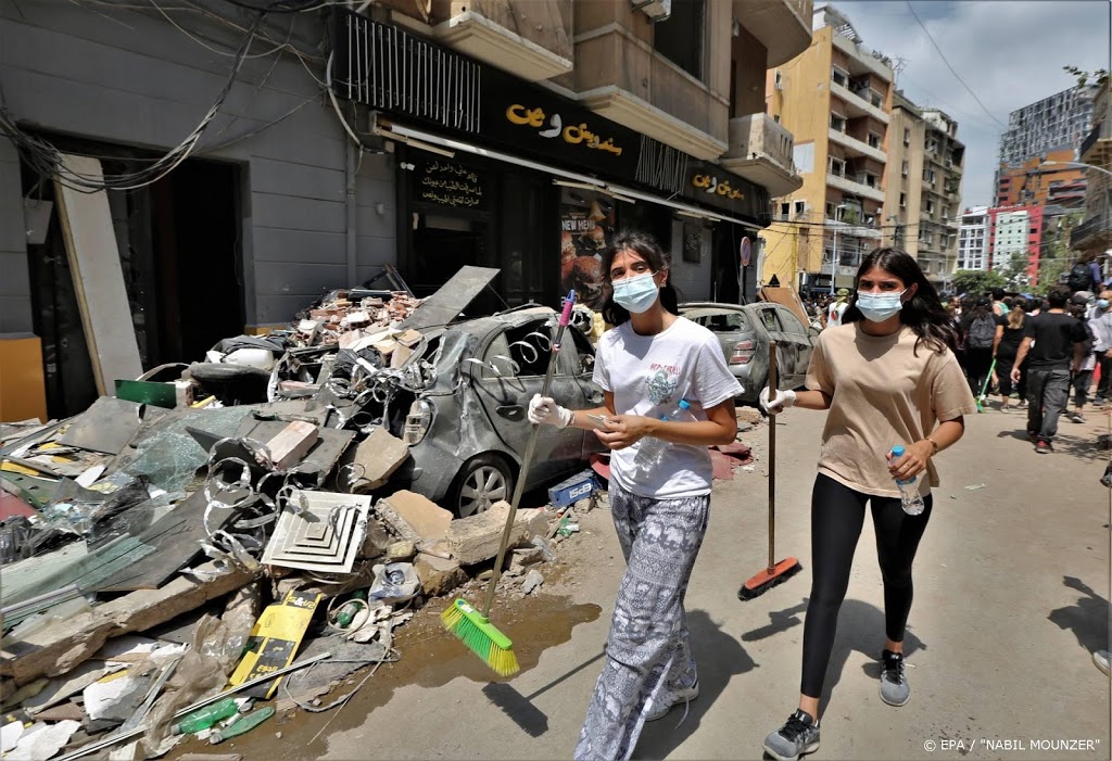 Voedselhulp voor Libanon na explosie Beiroet