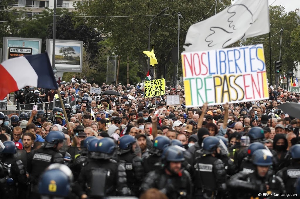 237.000 Fransen demonstreren tegen coronapas