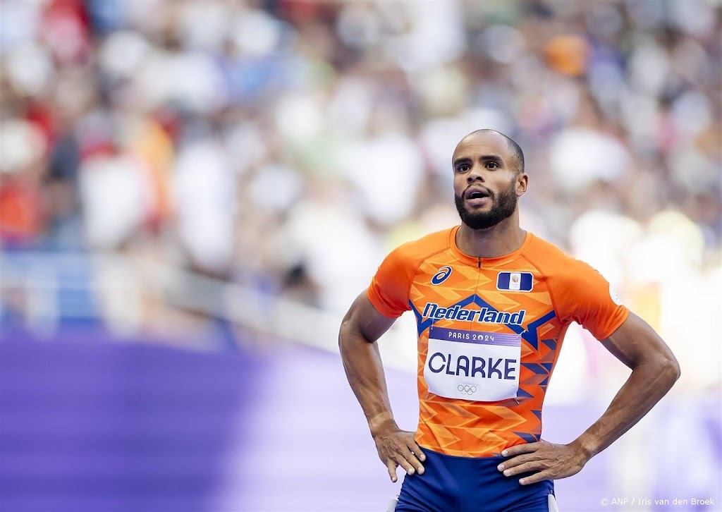 Atleet Clarke naar herkansingen op 800 meter bij Spelen