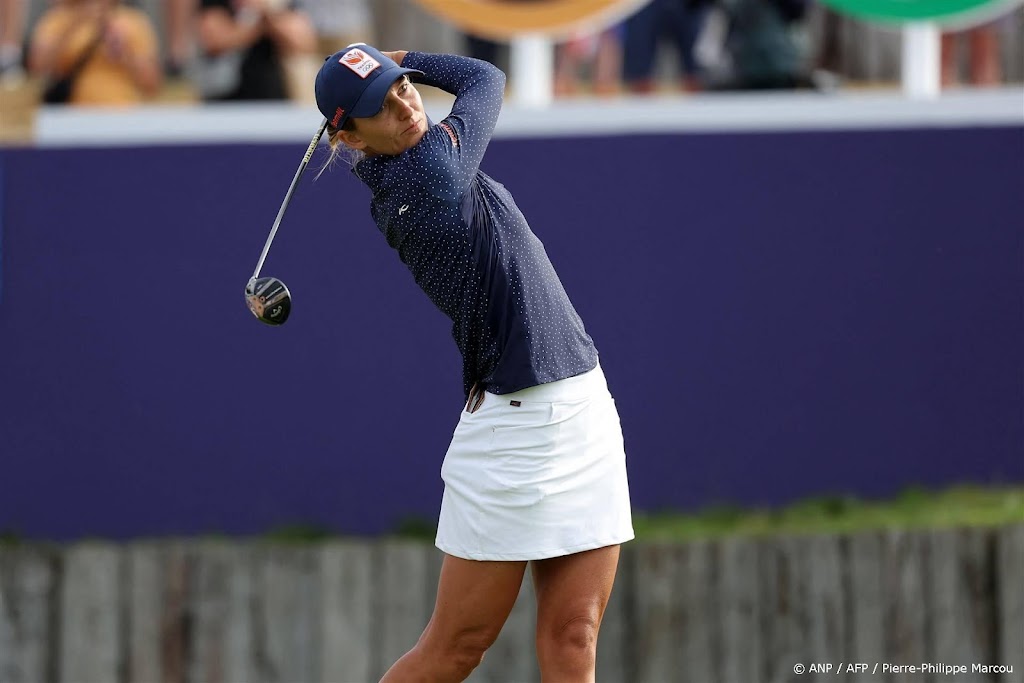 Matige eerste olympische dag voor golfster Van Dam