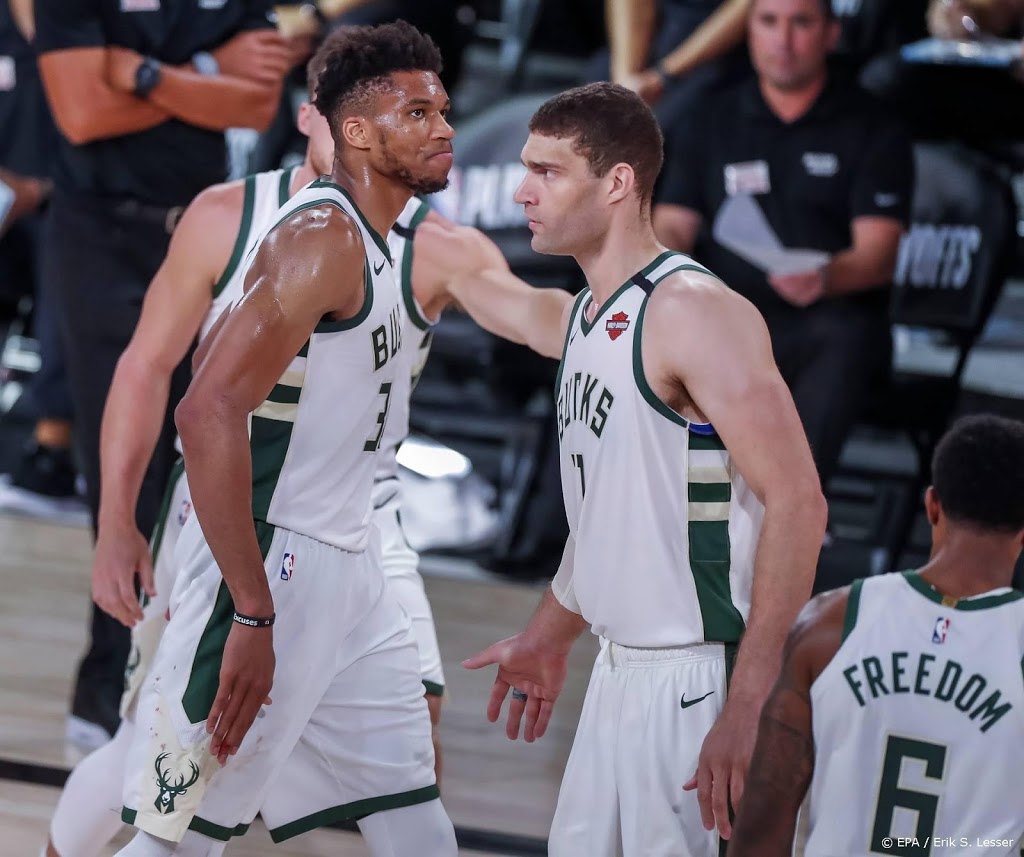 Zonder Antetokounmpo komen basketballers Bucks terug