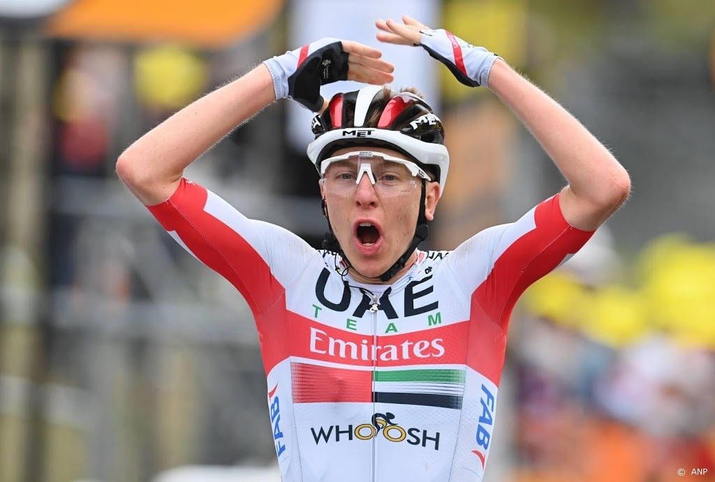 Pogacar wil naar het podium rijden in Tour de France