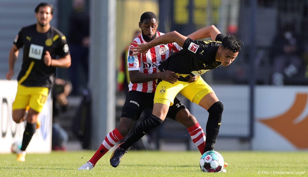 Sparta Rotterdam biedt Borussia Dortmund goed partij