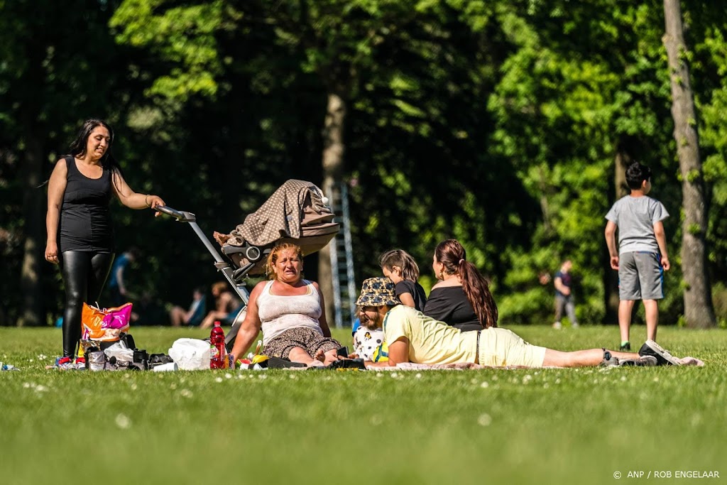 Warmste weer sinds maanden