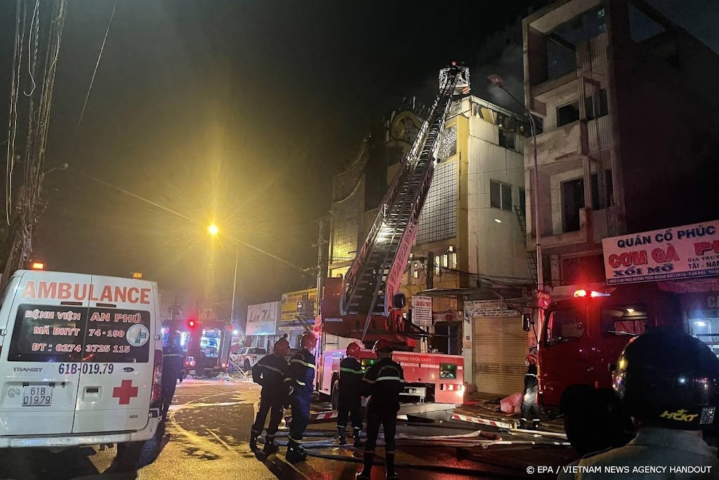 Meer dan twintig doden bij brand in karaokebar Vietnam