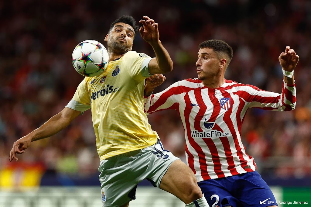 Atlético Madrid verslaat Porto na sensationele slotfase