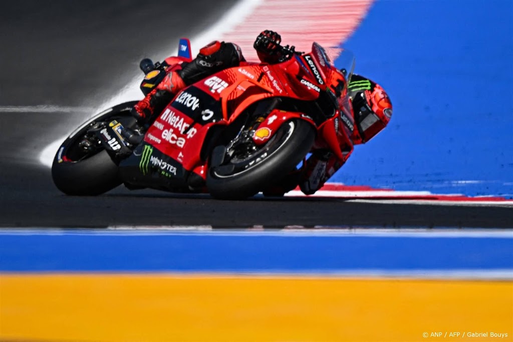 Bagnaia start vanaf pole in MotoGP San Marino na ronderecord