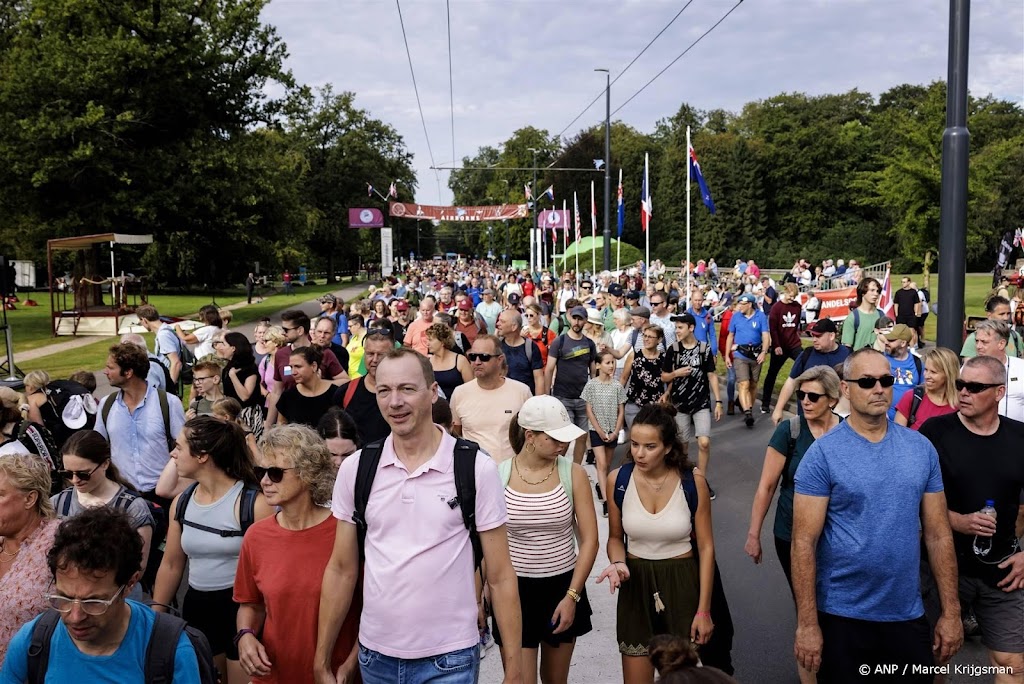 Bijna 34.000 wandelaars lopen Airborne Wandeltocht