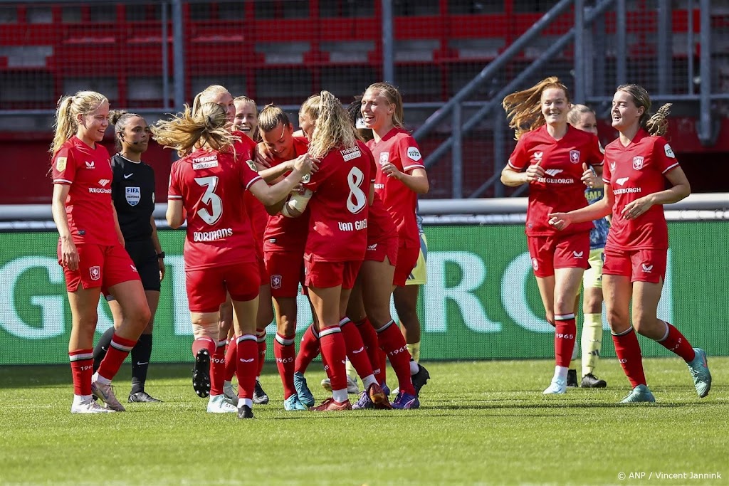 Voetbalsters FC Twente naar tweede voorronde Champions League