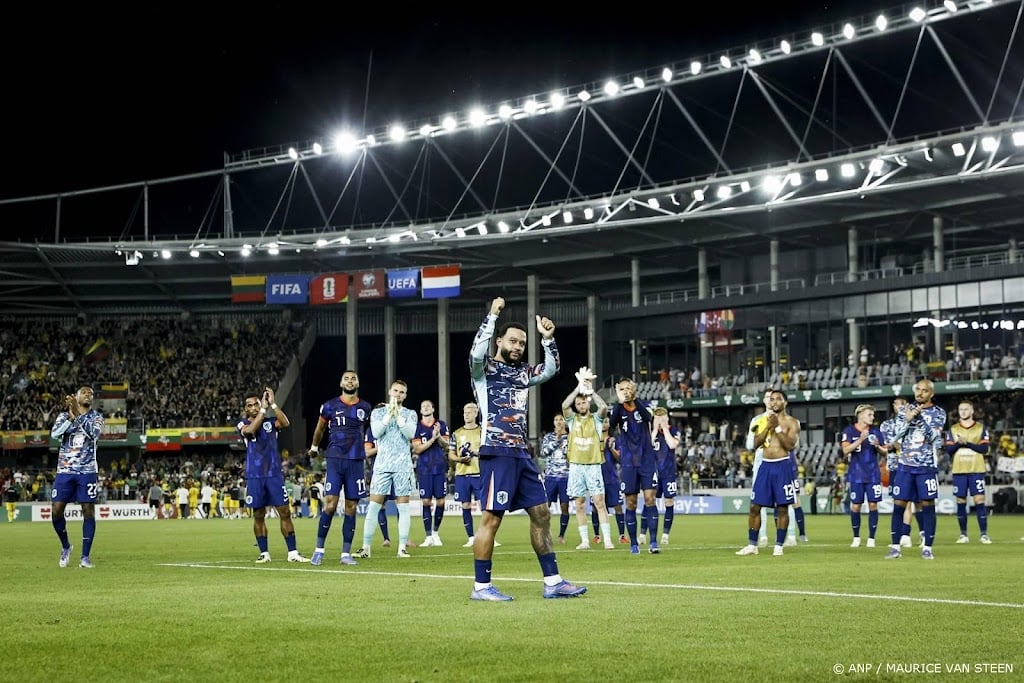 Oranje voorkomt bij Litouwen nieuw puntenverlies in jacht op WK