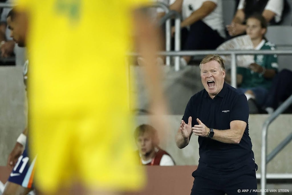 Koeman ziet Oranje na prima begin in oude fouten vervallen