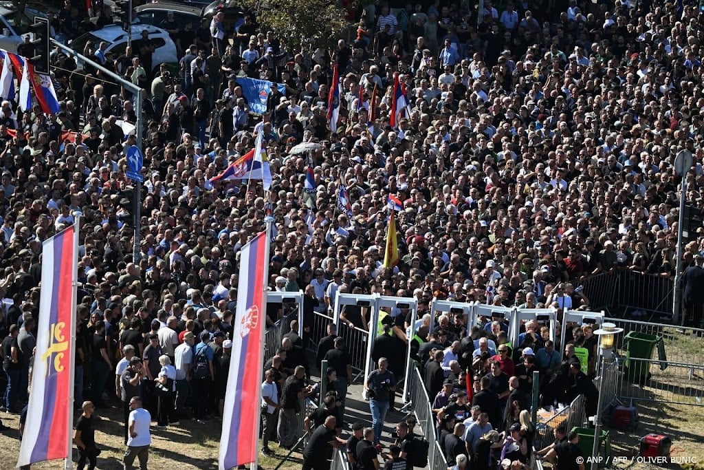 Drukte in Belgrado voor begrafenis van Mladić