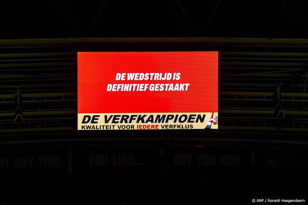 FC Utrecht identificeert eerste verdachten na gestaakt duel
