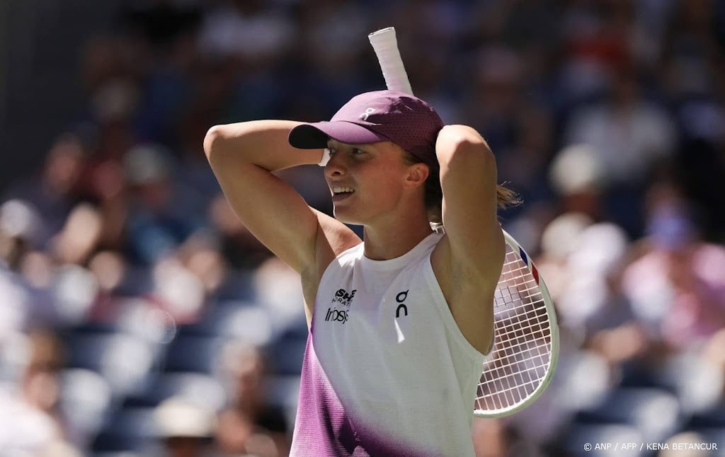 Świątek strandt in vierde ronde US Open tegen Chinese Zheng