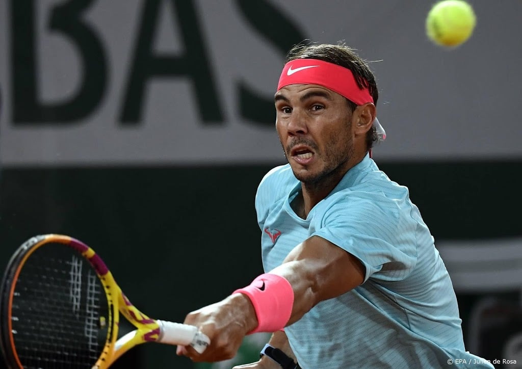 Nadal na moeizame start naar halve finales op Roland Garros