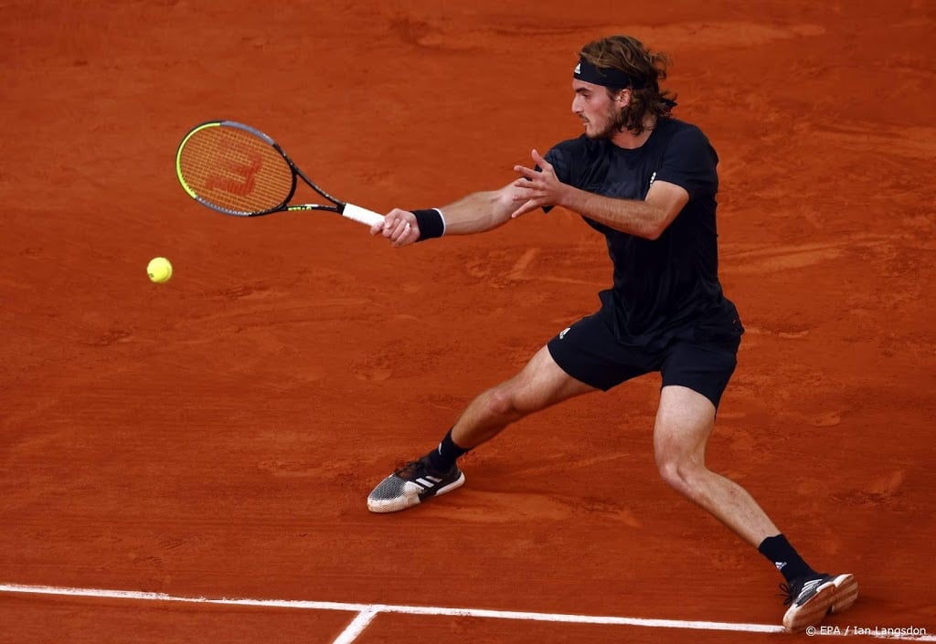 Tennisser Tsitsipas in Parijs vlot naar laatste vier