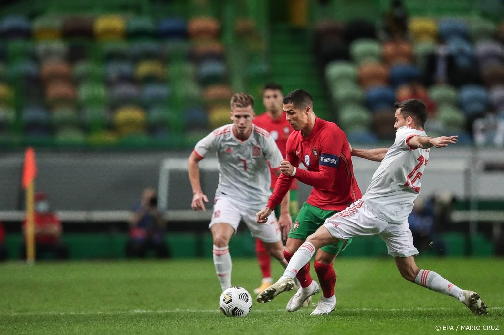 Remise tussen Portugal en Spanje: 0-0