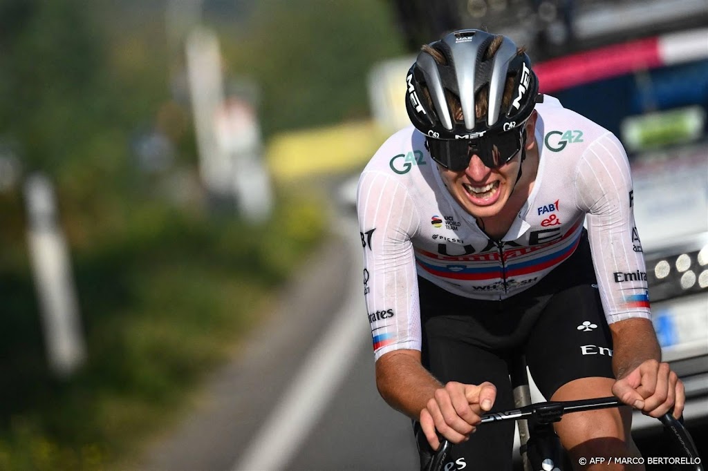 Pogacar voor derde keer op rij de beste in Ronde van Lombardije