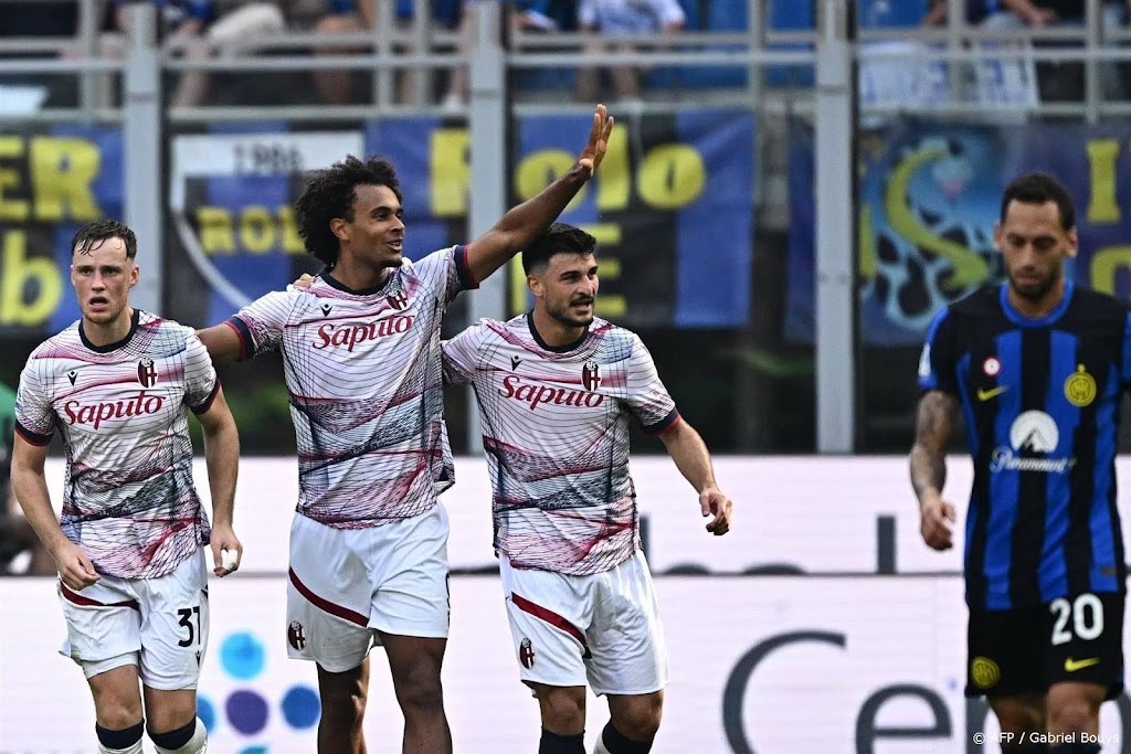 Zirkzee helpt Bologna aan punt tegen koploper Internazionale