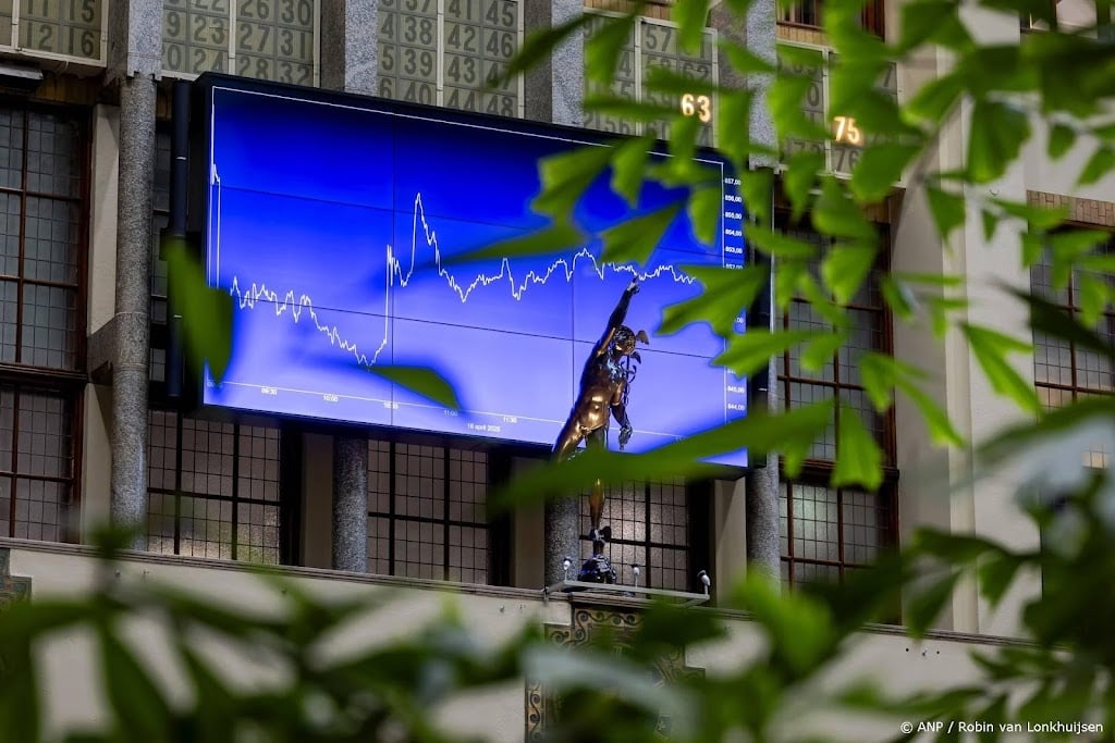 Amsterdamse AEX-index omlaag na eerdere recordstanden