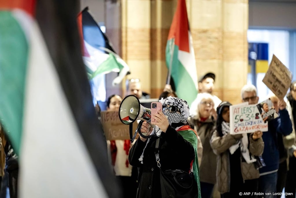 Op diverse plekken pro-Palestijnse demonstraties