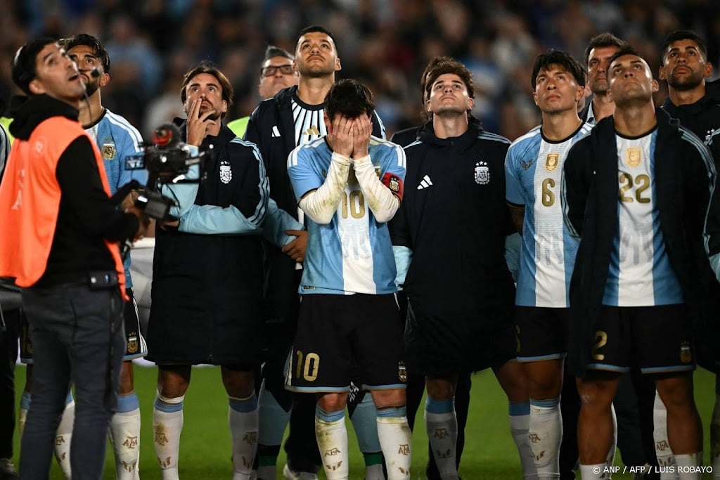 Messi's 208e en laatste interland voor Argentinië zit erop