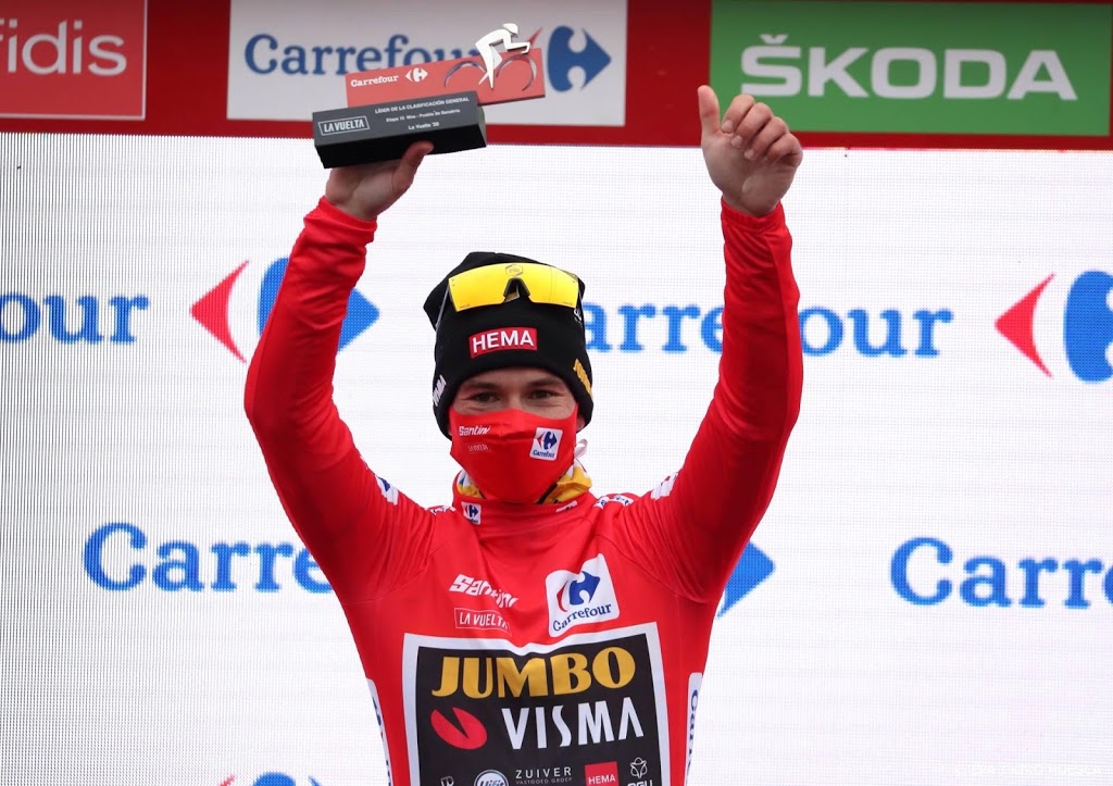 Roglic behoudt leiding na laatste bergrit in Ronde van Spanje