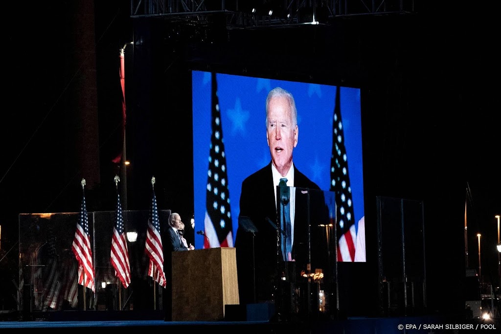 Biden spreekt om 02.00 uur Nederlandse tijd het land