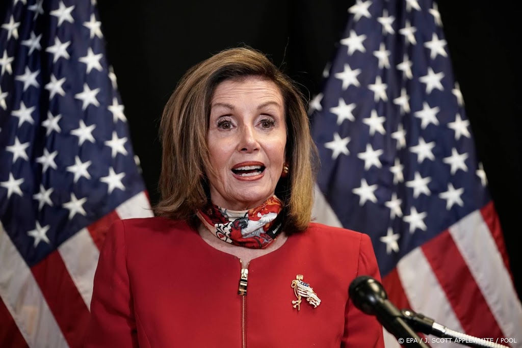 Pelosi: zege Biden 'markeert begin van een nieuwe dag van hoop'