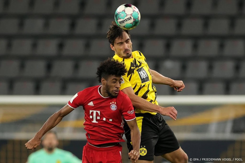 Bayern wint spectaculaire topper tegen Dortmund met 3-2 