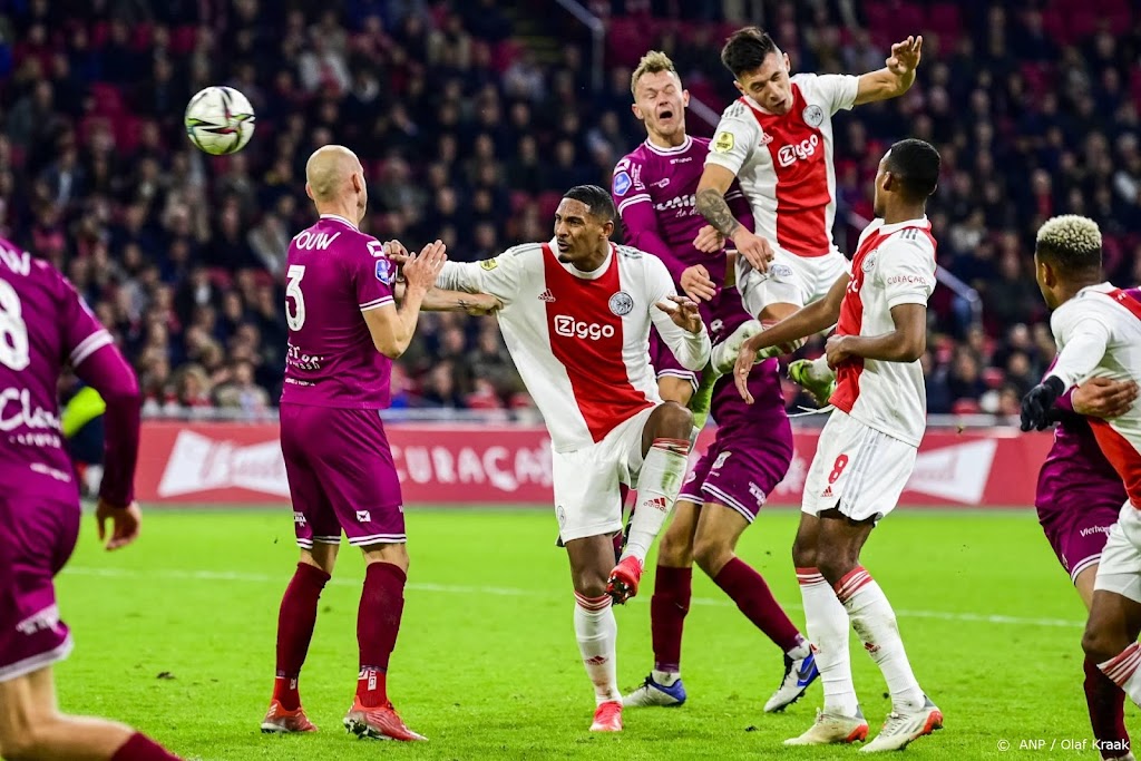 Ajax komt ook tegen Go Ahead Eagles niet tot scoren