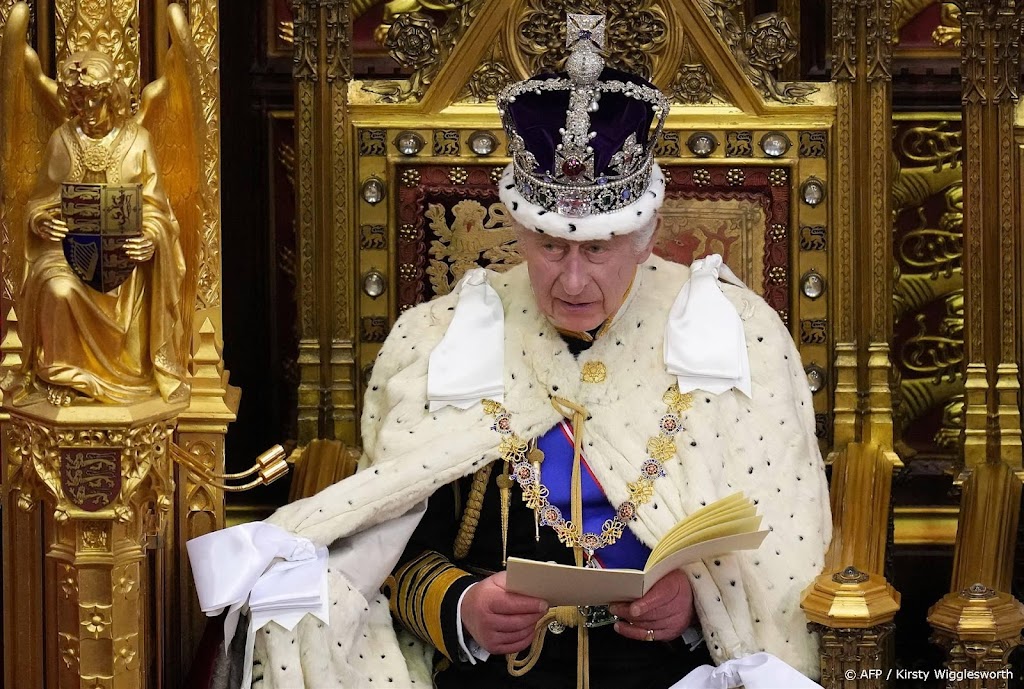 Economische groei centraal in eerste troonrede koning Charles