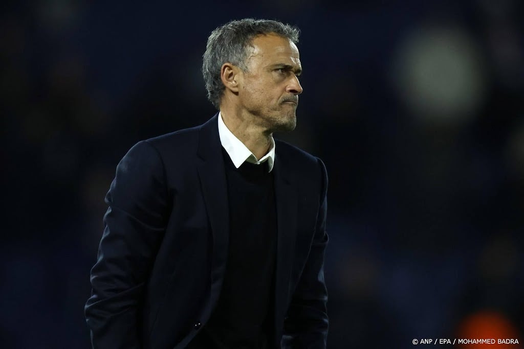 PSG-trainer Enrique wijt nieuwe teleurstelling aan 'pure pech'