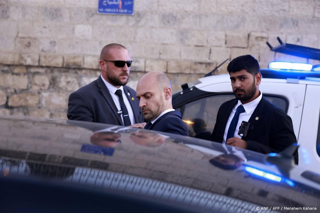 Diplomatieke aanvaring bij bezoek Franse minister aan Jeruzalem