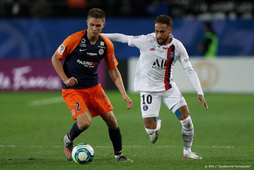 Paris Saint-Germain laat langs Montpellier