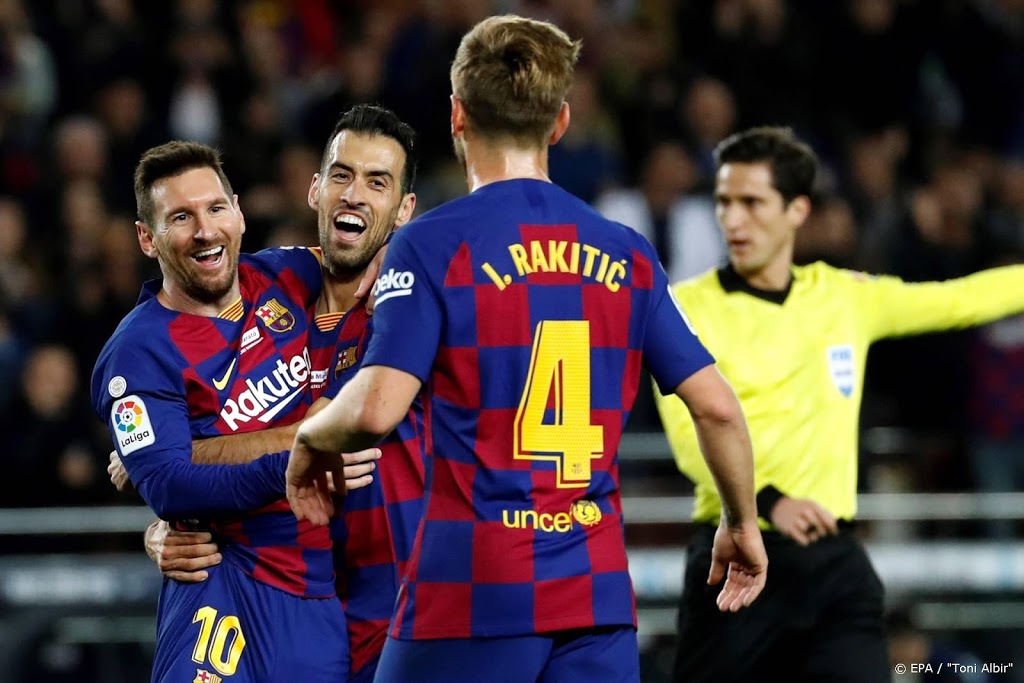 Barcelona met fraaie goals langs Mallorca