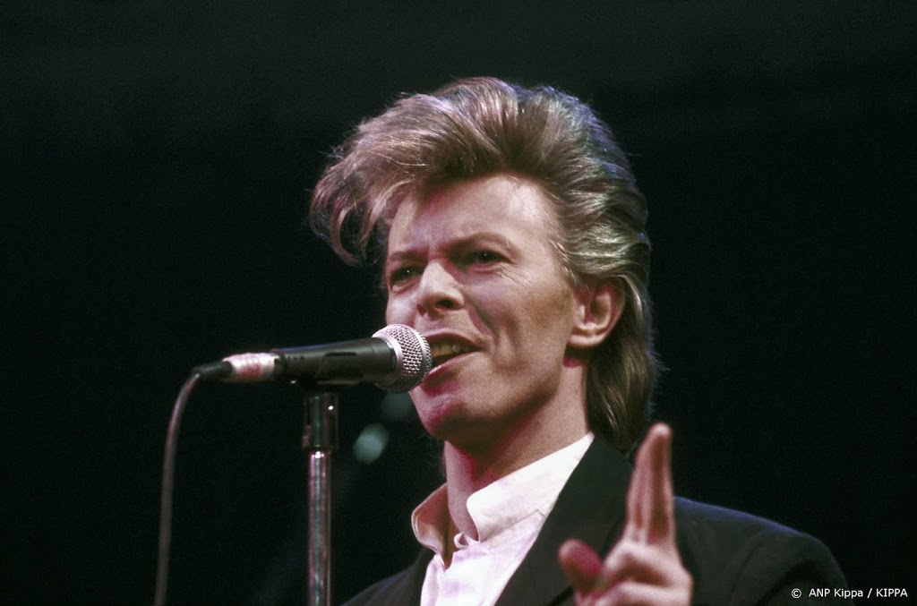 Herdenkingsmunt David Bowie de ruimte in