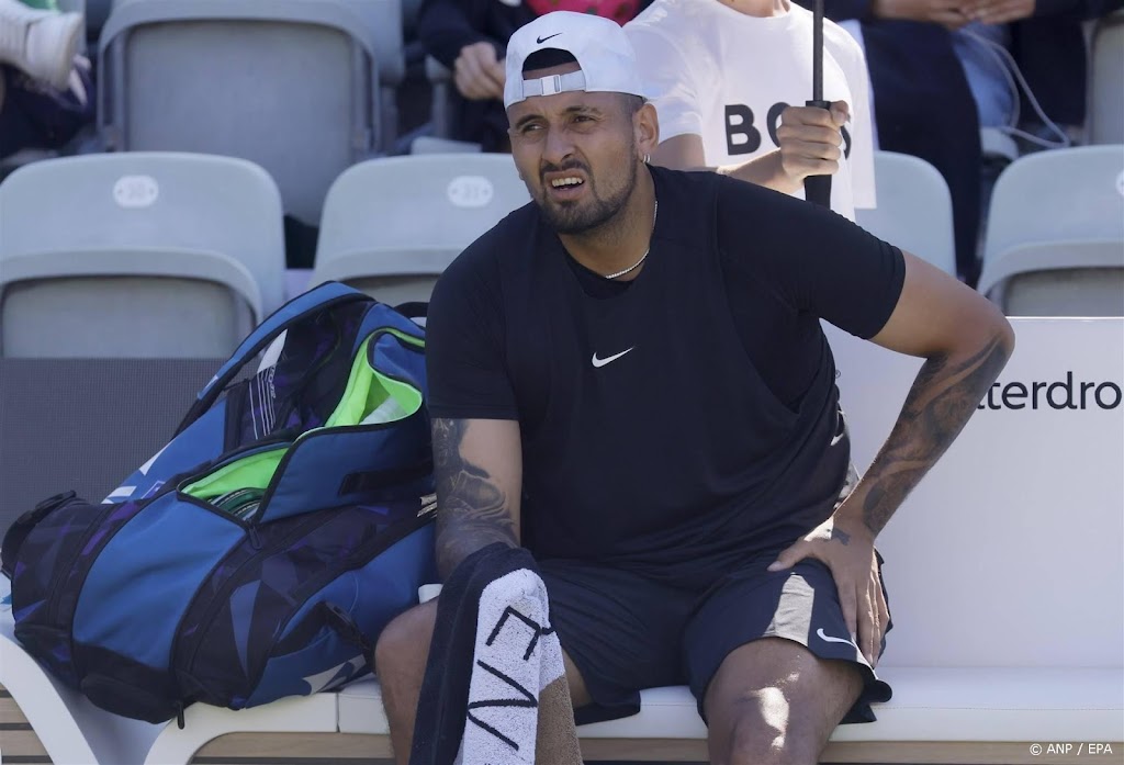 Tennisser Kyrgios ontbreekt op deelnemerslijst Australian Open