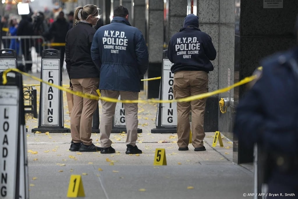 Politie: schutter topman UnitedHealthcare niet meer in New York